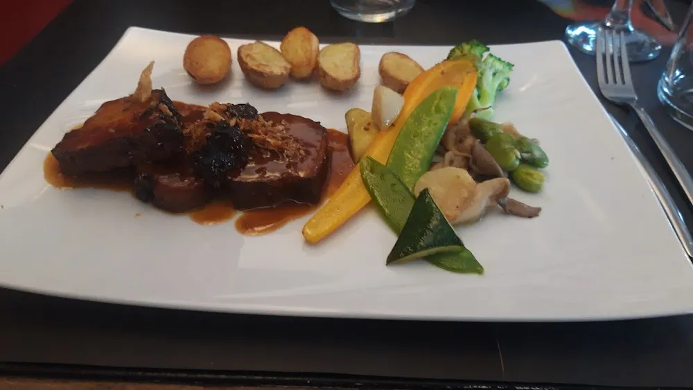 Poitrine de Veau Laqué Jus Corsé Barbecue